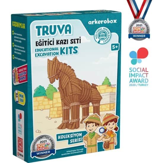 Arkerobox Koleksiyon - Truva Eğitici Kazı Seti - 1