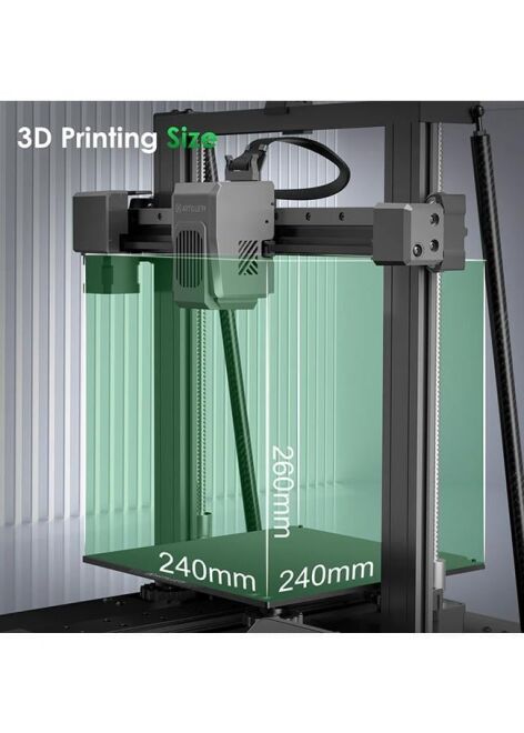 Artillery® Sidewinder X4 Pro 3D Printer - 2