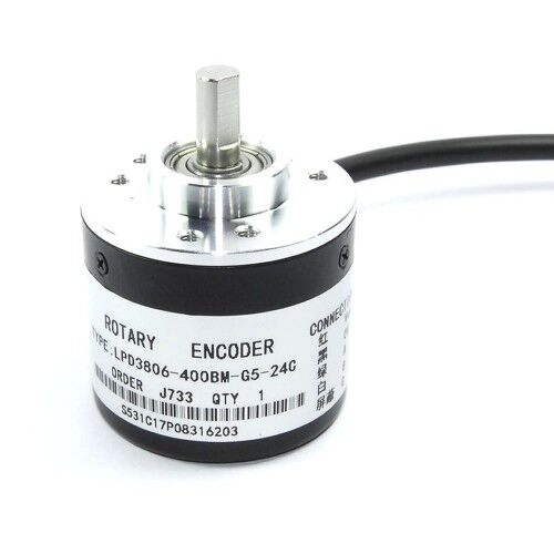 Artımlı Optik Döner Enkoder 400 Pulse LPD3806-400BM-G5-24C - 1
