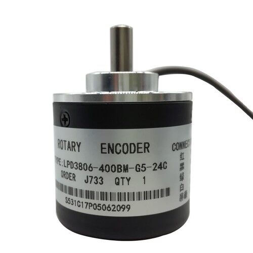 Artımlı Optik Döner Enkoder 400 Pulse LPD3806-400BM-G5-24C - 5