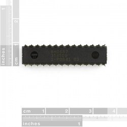 ATMega328P PU - AVR 28 Pin 20 MHz 32K 6A/D - 3