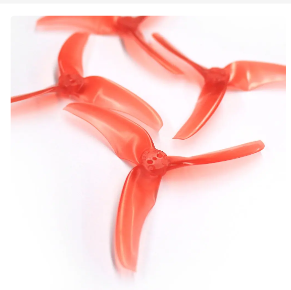 Avan Blur 2inch 3 Arm Red Propeller - 3
