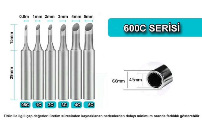 Bakon 600-4C Havya Ucu - 1 adet - 2