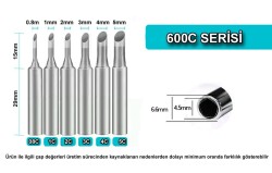 Bakon 600-5C Soldering Iron Tip - 1 piece - 2