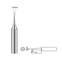 Bakon 900 M-T-0.8C Lehimleme Havya Ucu - 1