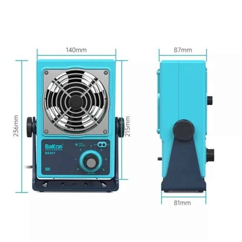 Bakon BK001 Desktop ESD Ionizer Air Blower - 5