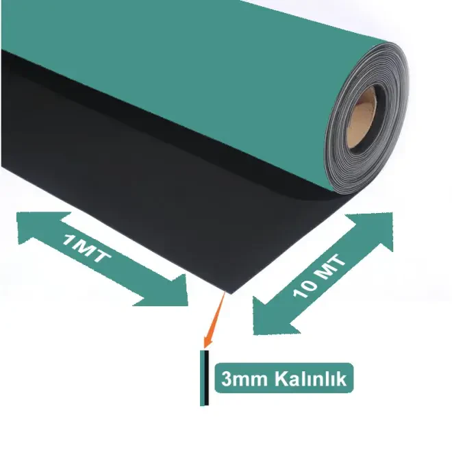 Bakon BK123 ESD Green Antistatic Mat 1x10 m 3 mm - 4
