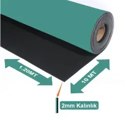 Bakon BK123 ESD Green Antistatic Mat 1.20x10 m 2 mm - 3
