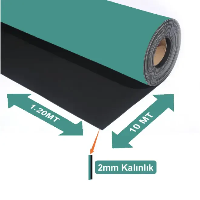Bakon BK123 ESD Green Antistatic Mat 1.20x10 m 2 mm - 3