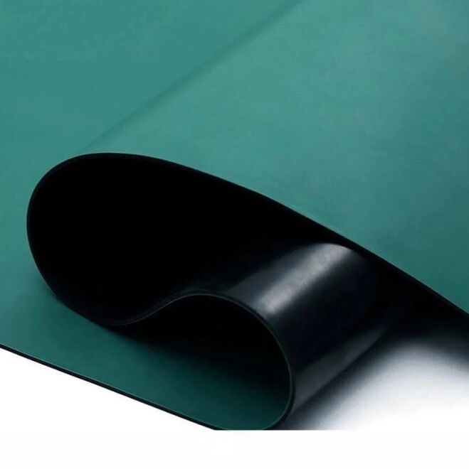 Bakon BK123 Green Antistatic Cover 1x10m Thickness 2mm (ESD Mat) - 1
