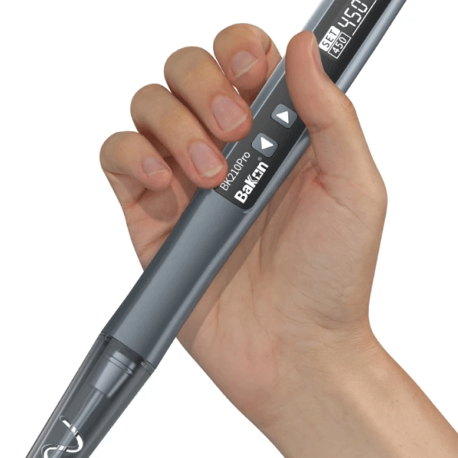 Bakon BK210 Pro Portatif Isı Kontrollü Havya - 4