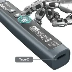 Bakon BK210 Pro Portatif Isı Kontrollü Havya - 6