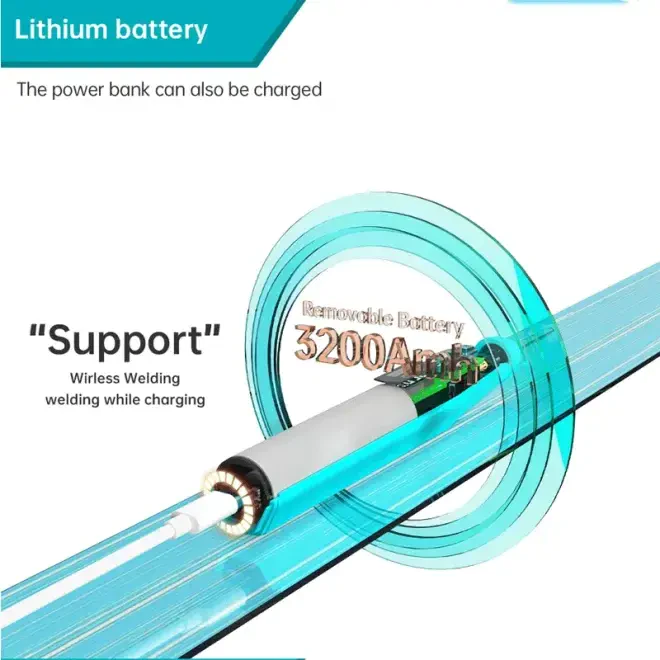 Bakon BK210S Portable USB Temperature-Controlled Digital Soldering Iron - 3