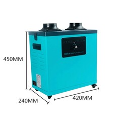 Bakon BK262 Double Outlet Smoke Absorber System - 3