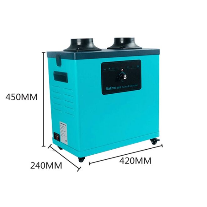 Bakon BK262 Double Outlet Smoke Absorber System - 3