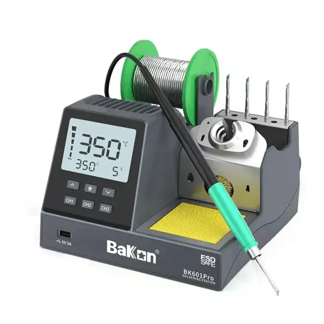 Bakon BK601 Pro Intelligent 120 Watt Dijital Havya İstasyonu - 1