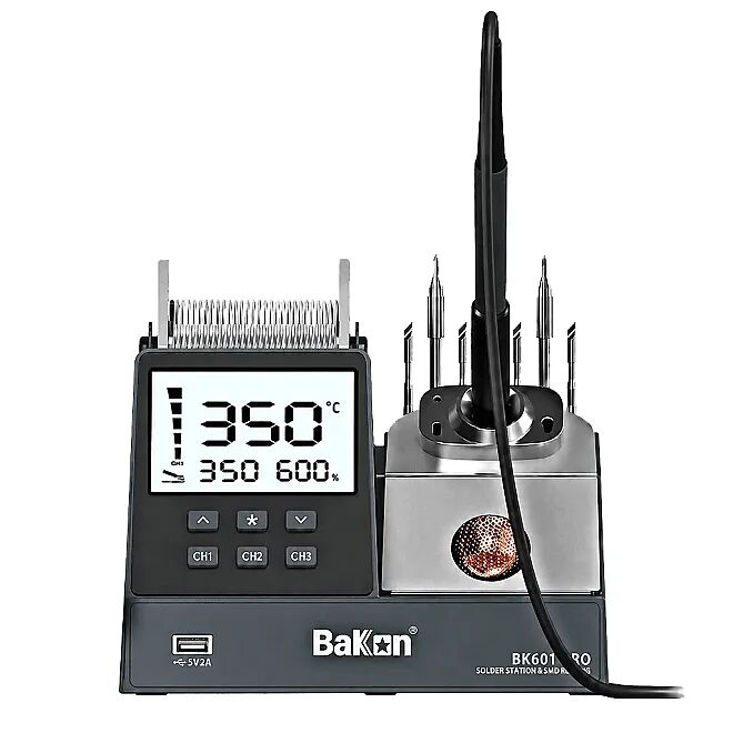 Bakon BK601 Pro Intelligent 120 Watt Dijital Havya İstasyonu - 1