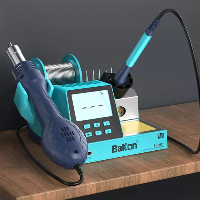 Bakon BK602S Intelligent 2-in-1 Soldering Station - 2