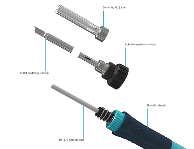 Bakon BK606S Ayarlanabilir Dijital 90W Kalem Havya - 3