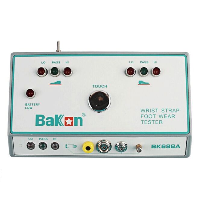 Bakon BK698A ESD Bileklik ve Topuk Bandı Test Cihazı - 3