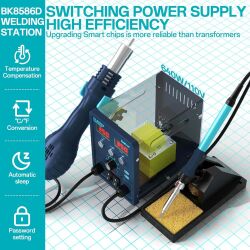 Bakon BK8586D Intelligent 2 in 1 Havya İstasyonu - 2