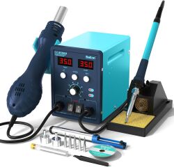 Bakon BK8586D Intelligent 2 in 1 Soldering Station - 1