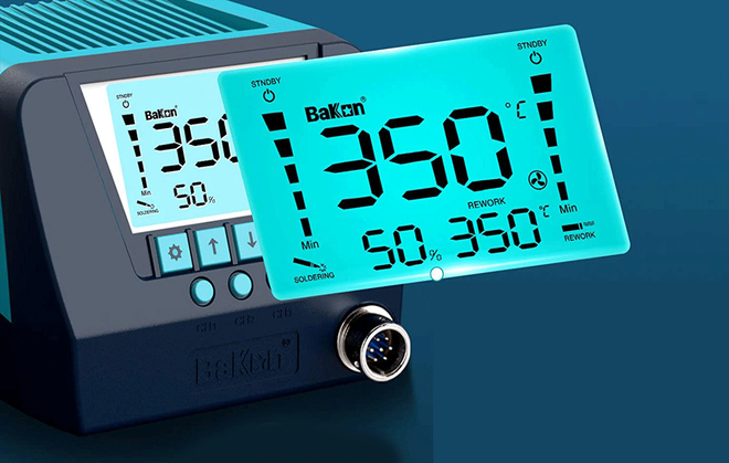 Bakon BK90 Intelligent Soldering Iron Station - 7
