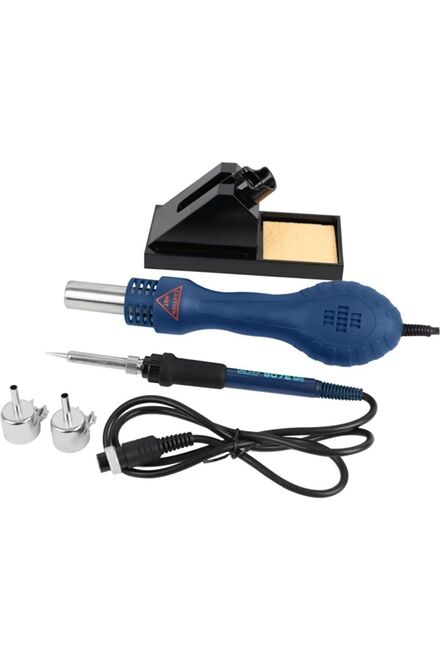 Bakon SBK8586 Smart Adjustable 2 in 1 Hot Air Soldering Iron Station - 2