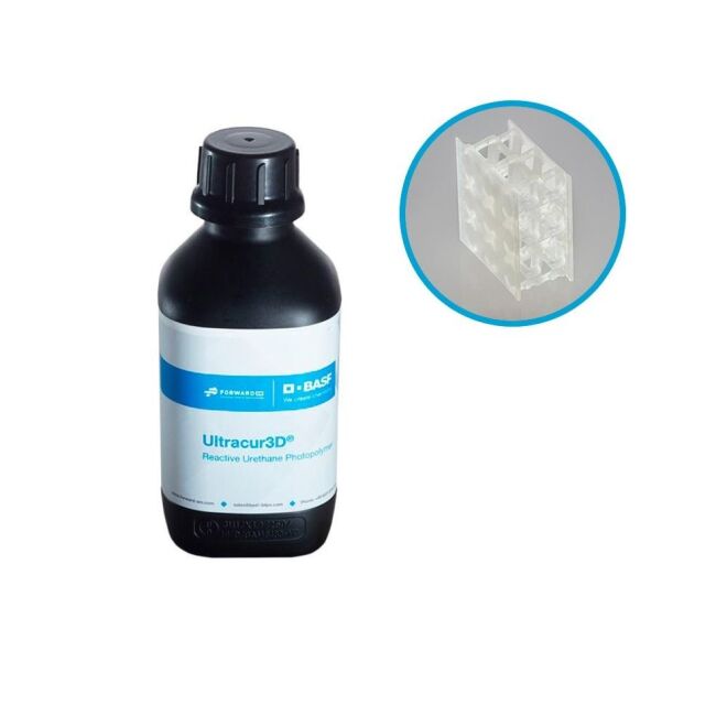 BASF Ultracur3D FL 300 3D Yazıcı Reçinesi Şeffaf - 2