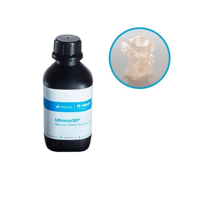BASF Ultracur3D RG 35 3D Printer Resin Transparent - 2