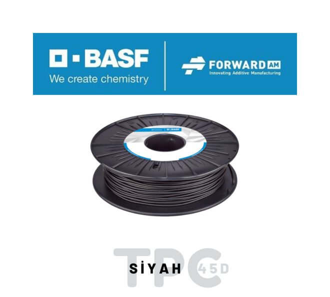 BASF Ultrafuse TPC 45D Siyah Filament 1.75mm - 1
