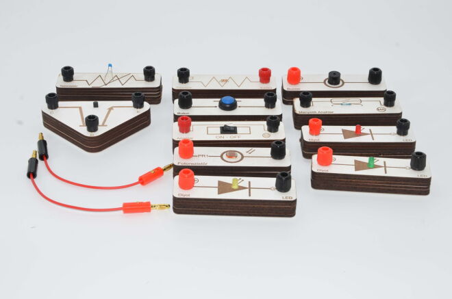 Basic Electricity and Electronics STEM Education Kit - 3