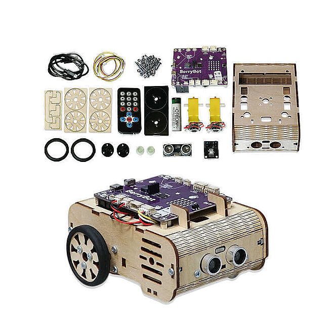 BerryBot Kodlanabilir Eğitim Robotu (43 Videoluk Eğitim Serisi Dahil) - 5