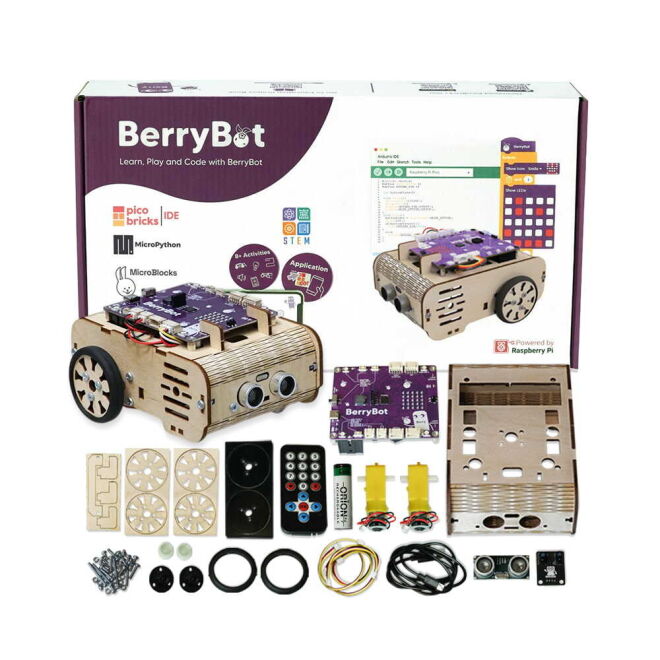 BerryBot Kodlanabilir Eğitim Robotu - 1