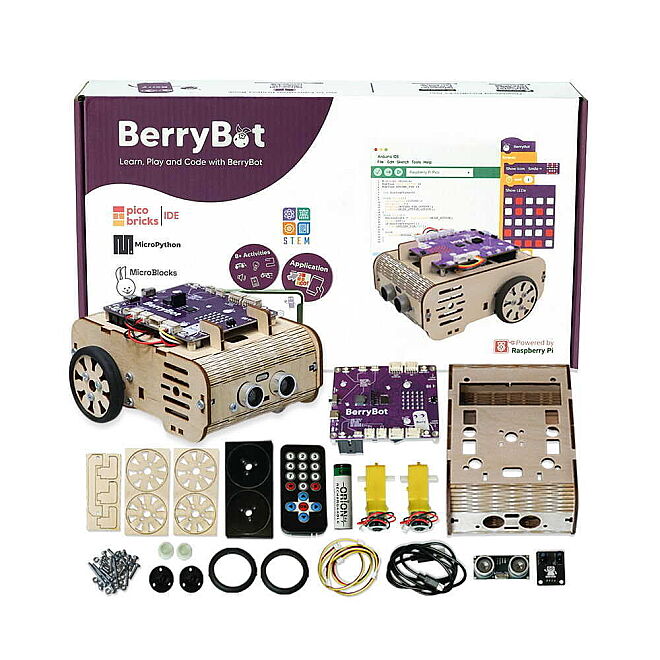 BerryBot Kodlanabilir Eğitim Robotu - 11