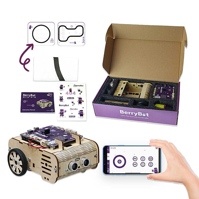BerryBot Programmable Educational Robot - 13