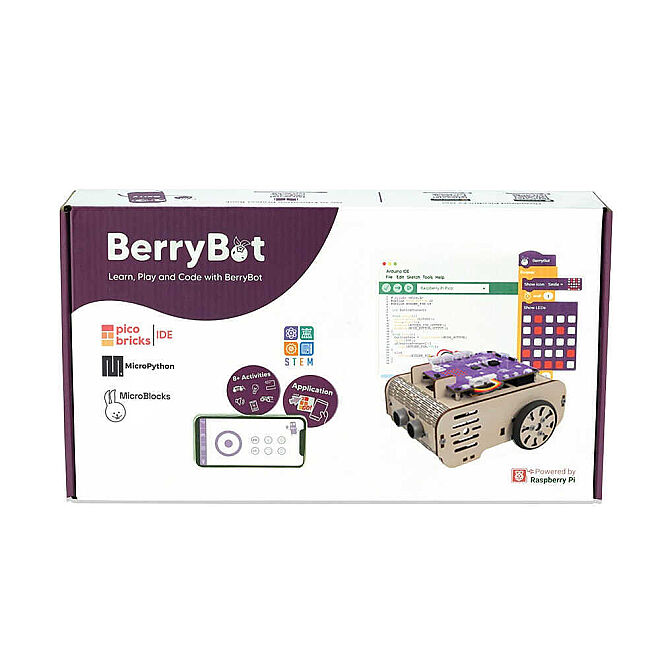 BerryBot Programmable Educational Robot (Includes 43-Video Tutorial Series) - 11