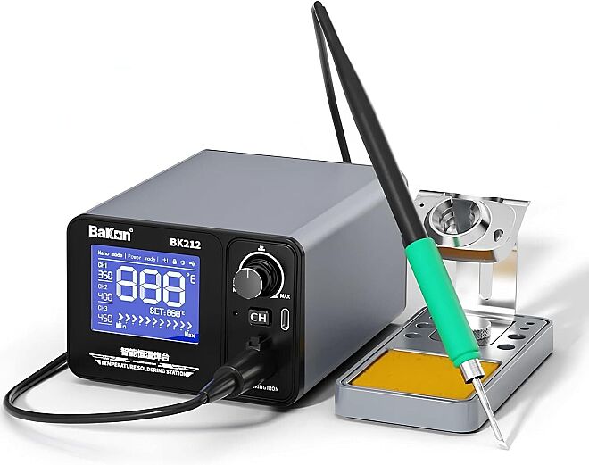 BK212 Professional Soldering Station 180W with PID Control - 3
