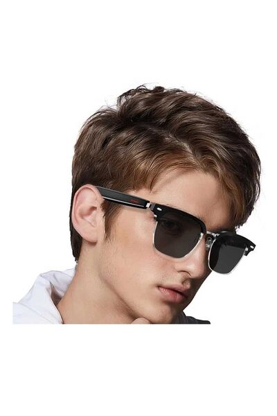  Black Wireless Bluetooth Compatible Smart Glasses - MLB E13-06 - 2