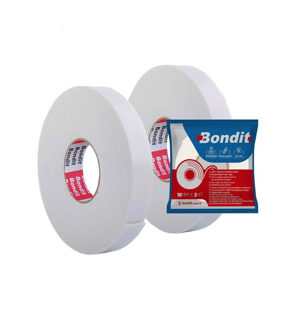 Bondit Double-Sided Foam Tape – 18mm x 2m - 1