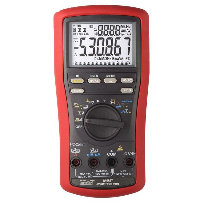 Brymen BM 867S True RMS Dual Indicator Multimeter - 1