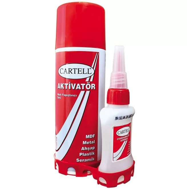 Cartell Universal Fas Adhesive MDF 200 - 1
