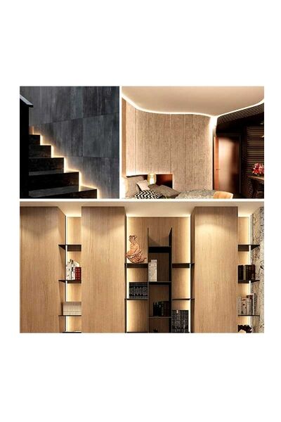 Cata CT-4481 10W 10 Chip Daylight Indoor LED Strip (5 mt) - 3