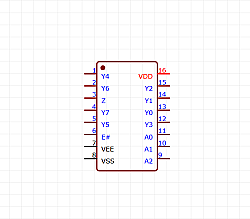 CD4051BM/TR - SOP-16 - 2