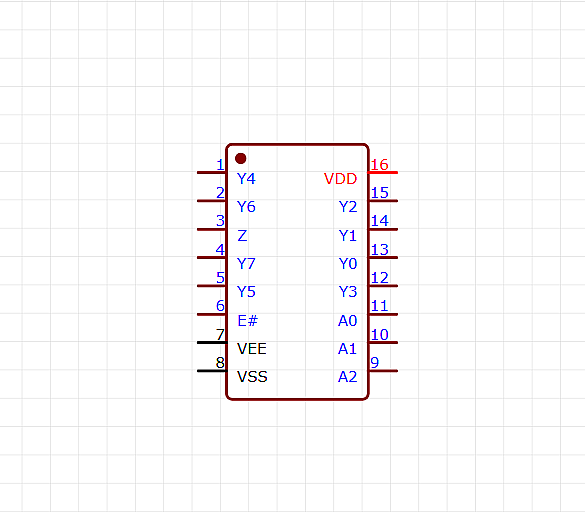 CD4051BM/TR - SOP-16 - 2