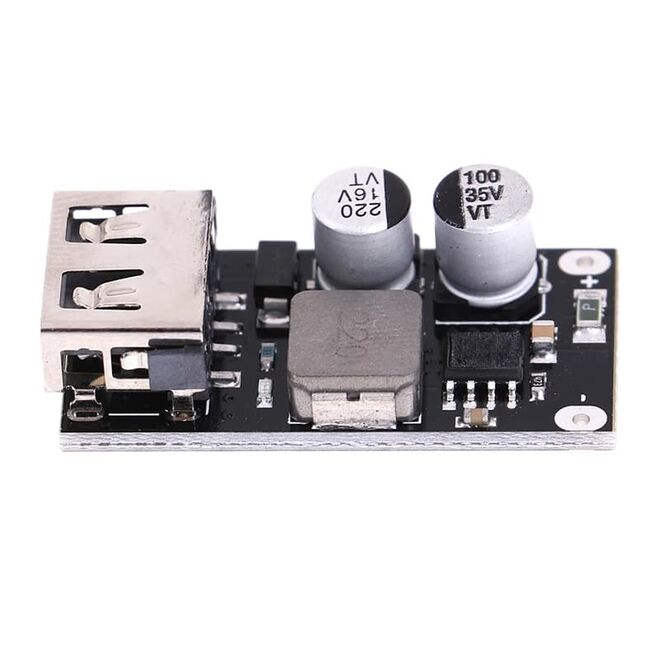 DC Buck Modülü - QC3.0 Cep Telefonu Hızlı Şarj Modülü (Apple Huawei FCP) - 2