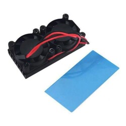 Çift Fanlı Soğutucu (Raspberry Pi 3B+/4B Uyumlu) - 2