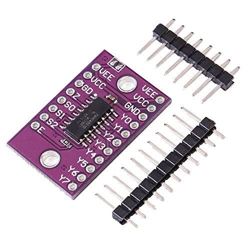 CJMCU-4051 74HC4051 8 Kanallı-Mux Analog Çoklayıcı Modülü - 1