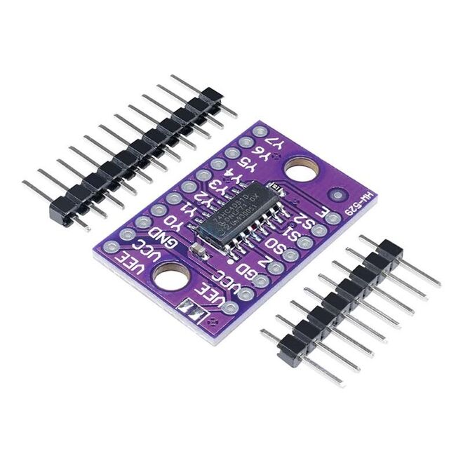 CJMCU-4051 74HC4051 8 Kanallı-Mux Analog Çoklayıcı Modülü - 2