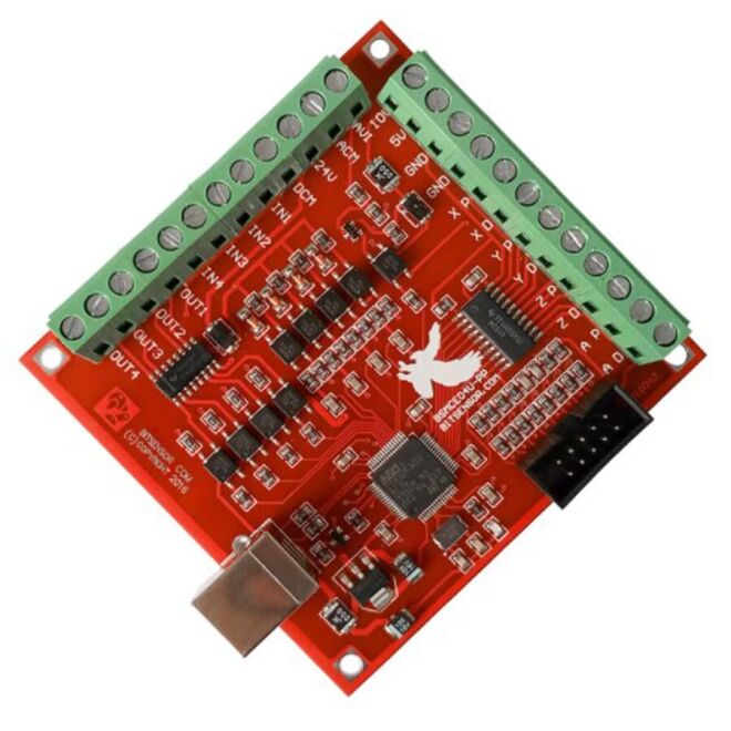 CNC USB Mach3 4 Eksen Hareket Kontrol Kartı - 3